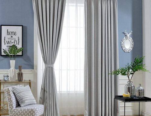 jacquard curtain-smoky gray